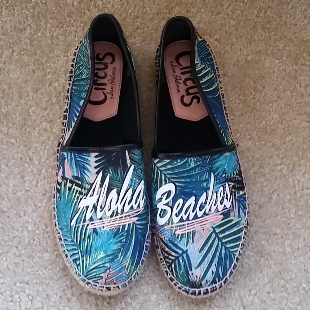 Sam Edelman Leni Aloha Beaches Espadrilles Flats